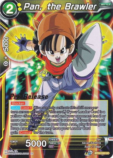 Pan, the Brawler (BT14-100) [Cross Spirits Prerelease Promos] | Nerdhalla Games