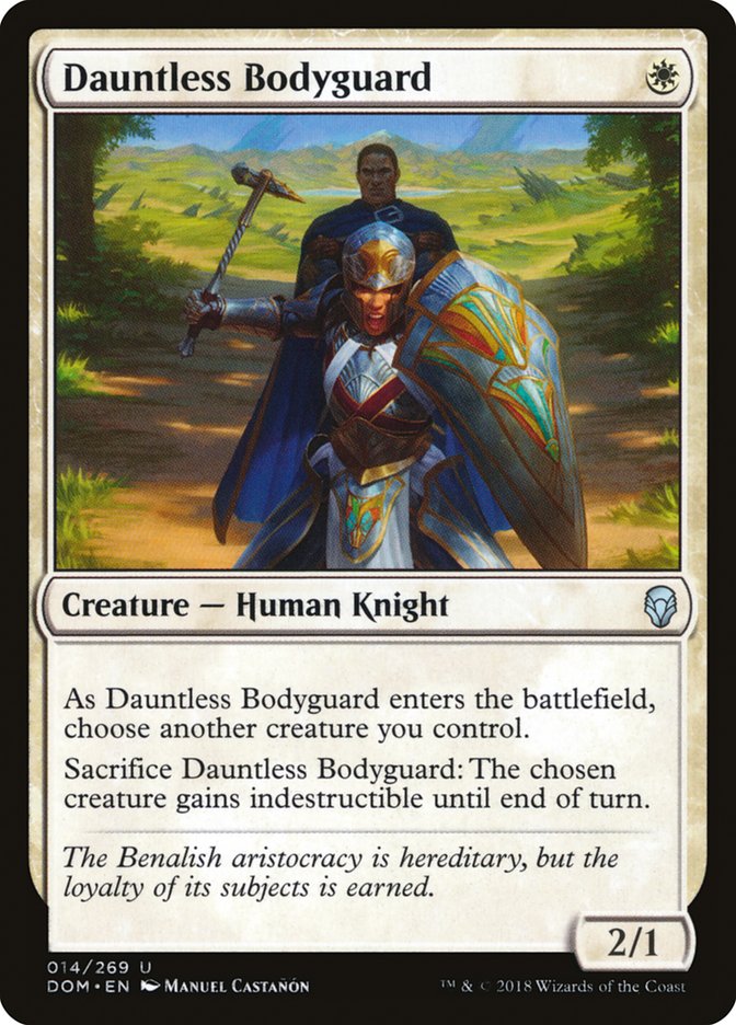 Dauntless Bodyguard [Dominaria] | Nerdhalla Games