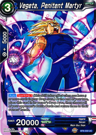 Vegeta, Penitent Martyr [BT6-033] | Nerdhalla Games