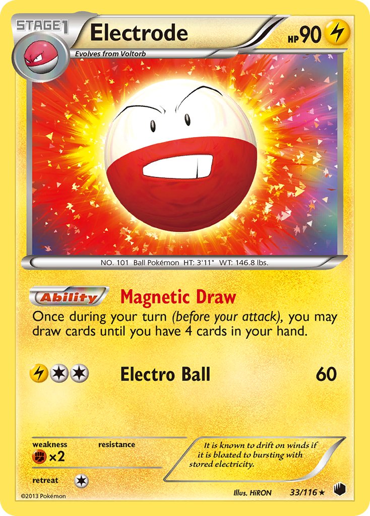 Electrode (33/116) (Theme Deck Exclusive) [Black & White: Plasma Freeze] | Nerdhalla Games