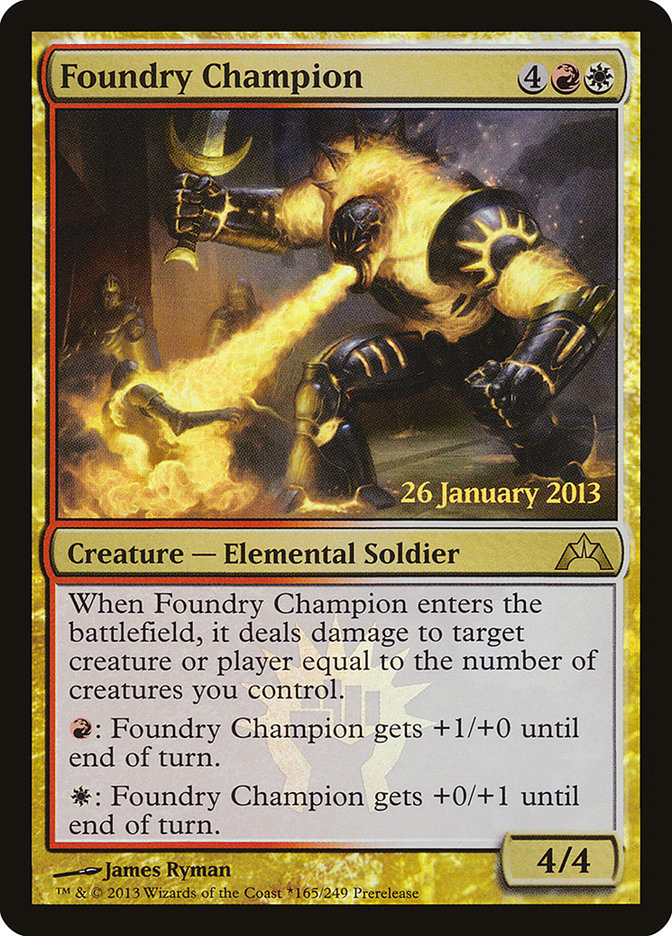 Foundry Champion  [Gatecrash Prerelease Promos] | Nerdhalla Games