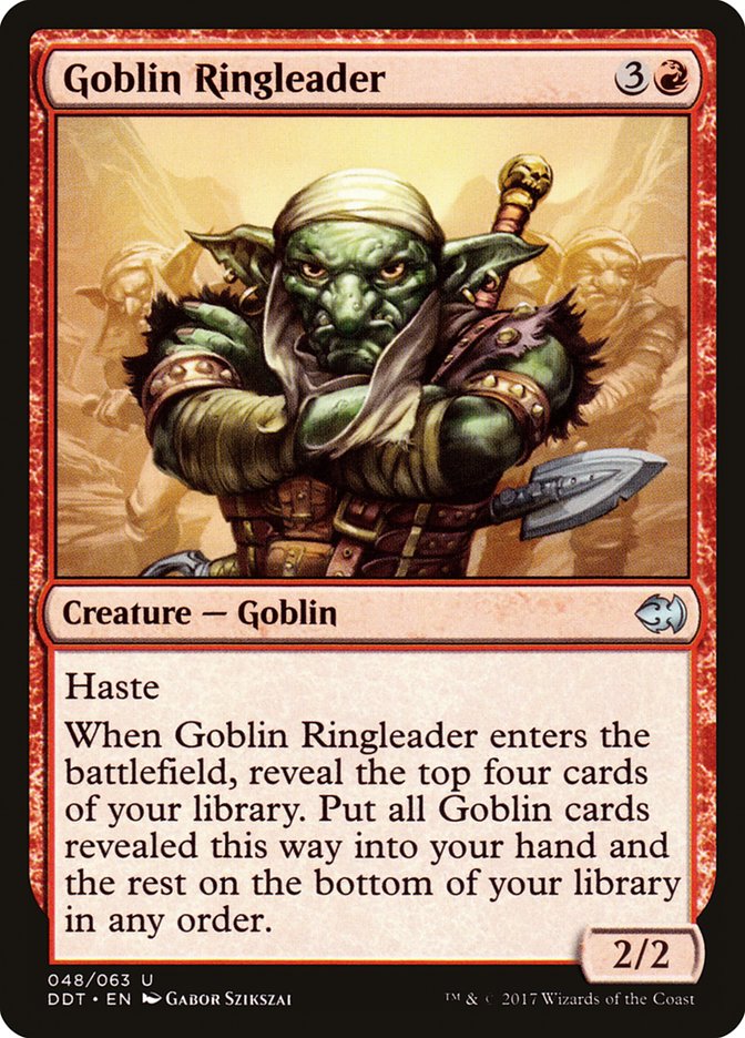 Goblin Ringleader [Duel Decks: Merfolk vs. Goblins] | Nerdhalla Games