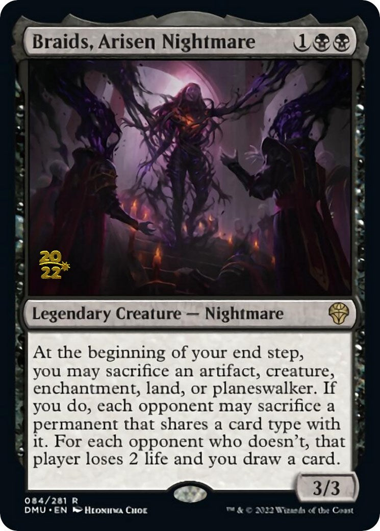 Braids, Arisen Nightmare [Dominaria United Prerelease Promos] | Nerdhalla Games