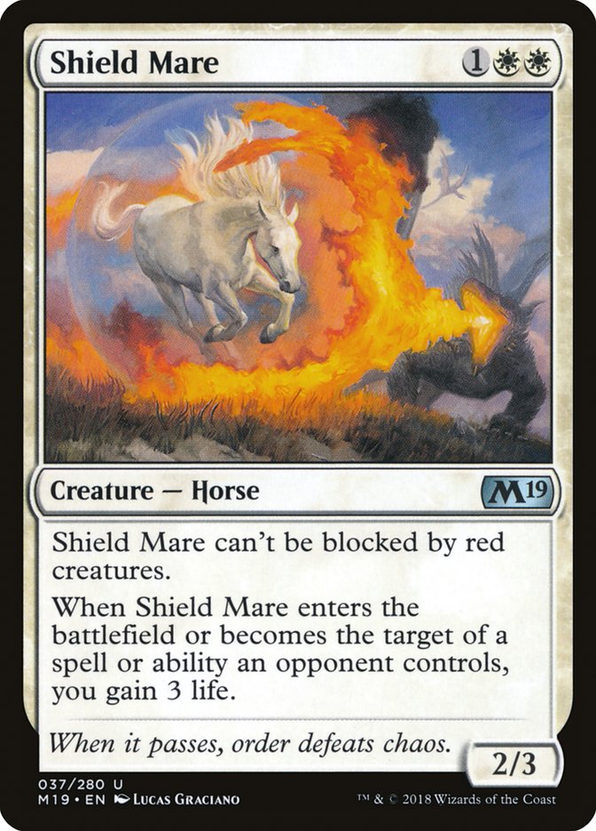 Shield Mare [Core Set 2019] | Nerdhalla Games