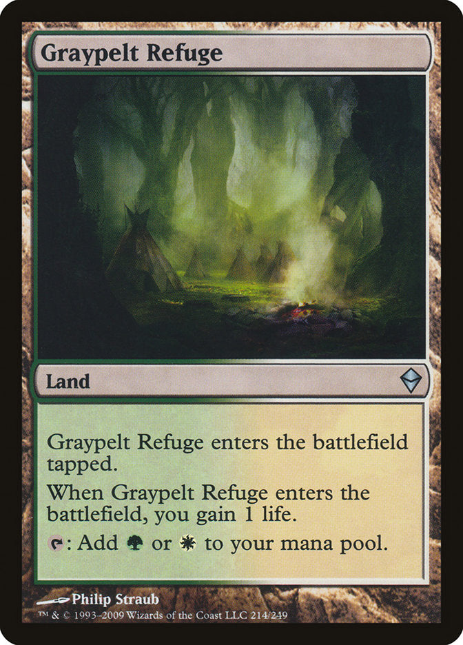 Graypelt Refuge [Zendikar] | Nerdhalla Games