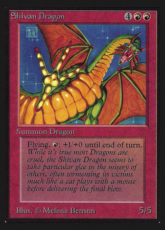 Shivan Dragon (IE) [Intl. Collectors’ Edition] | Nerdhalla Games