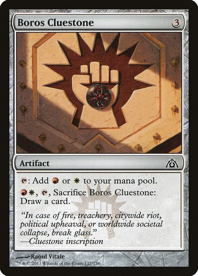 Boros Cluestone [Dragon's Maze] | Nerdhalla Games