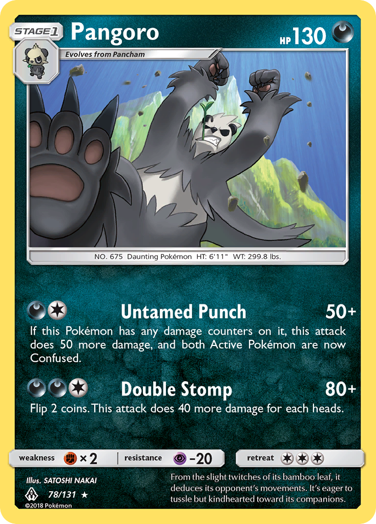 Pangoro (78/131) [Sun & Moon: Forbidden Light] | Nerdhalla Games