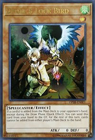 Droll & Lock Bird [OP08-EN001] Ultimate Rare | Nerdhalla Games