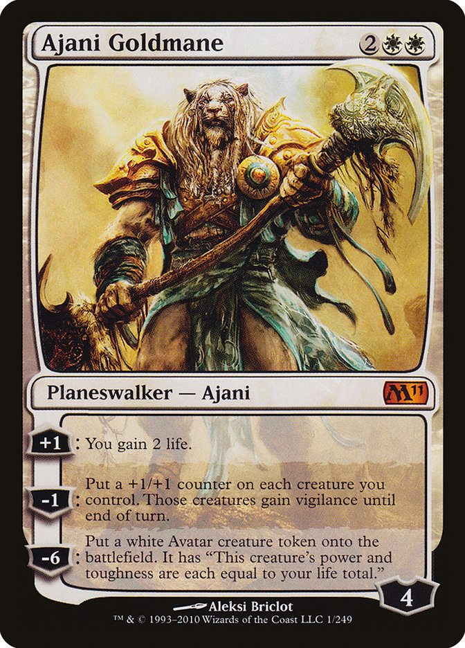 Ajani Goldmane [Magic 2011] | Nerdhalla Games