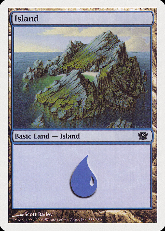 Island (338) [Eighth Edition] | Nerdhalla Games