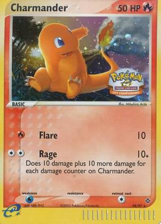 Charmander (98/97) (City Championship Promo) [EX: Dragon] | Nerdhalla Games