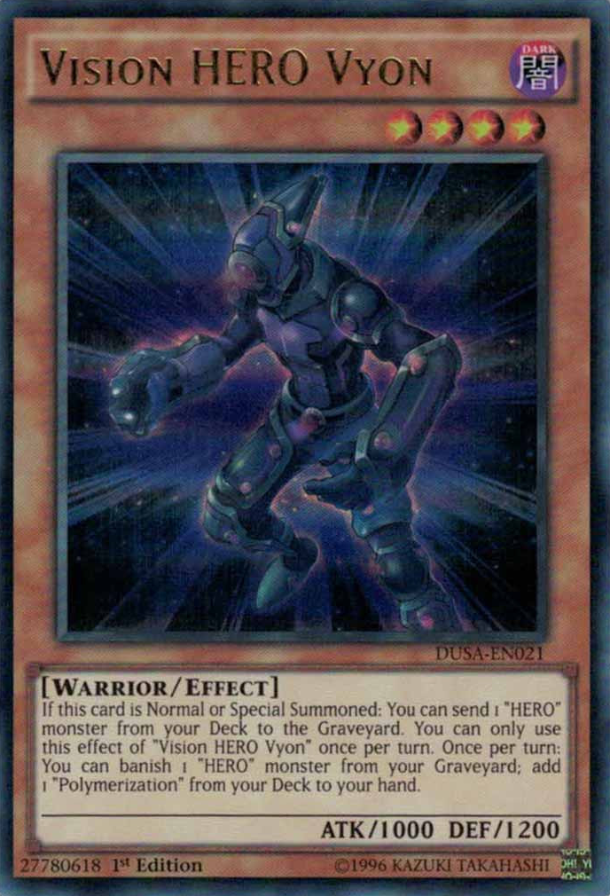 Vision Hero Vyon [DUSA-EN021] Ultra Rare | Nerdhalla Games