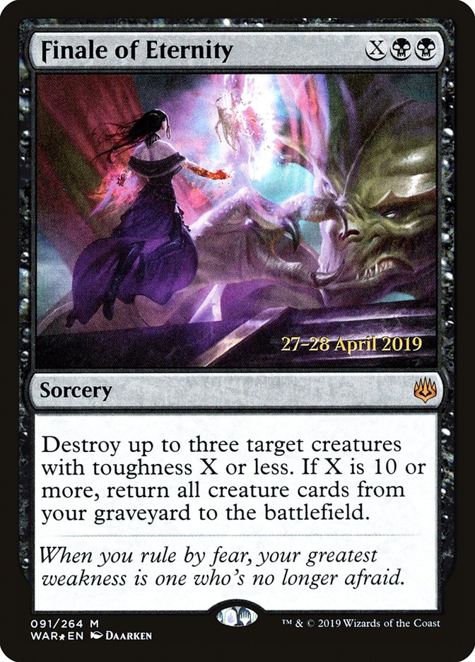 Finale of Eternity  [War of the Spark Prerelease Promos] | Nerdhalla Games