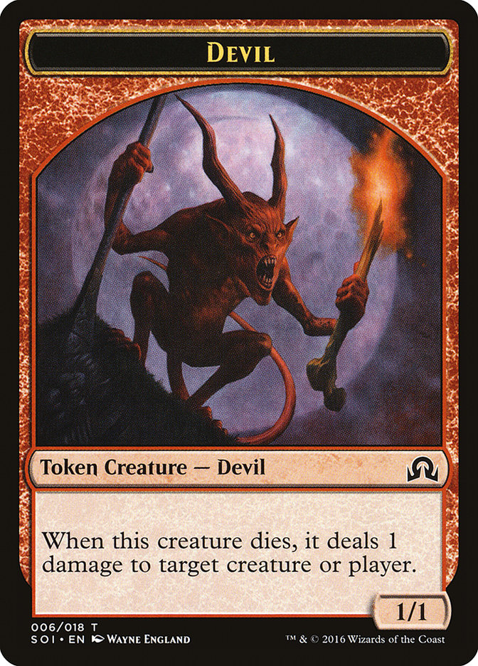 Devil [Shadows over Innistrad Tokens] | Nerdhalla Games