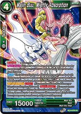 Majin Buu, Mighty Absorption (BT14-078) [Cross Spirits] | Nerdhalla Games