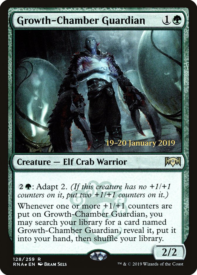 Growth-Chamber Guardian [Ravnica Allegiance Prerelease Promos] | Nerdhalla Games