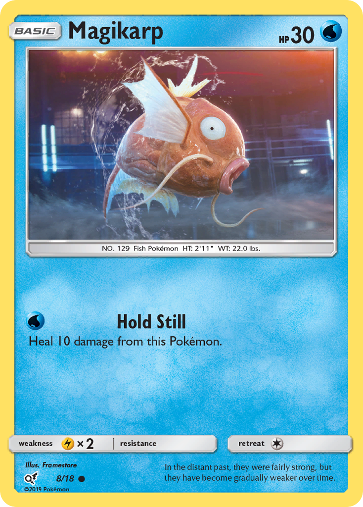 Magikarp (8/18) [Sun & Moon: Detective Pikachu] | Nerdhalla Games