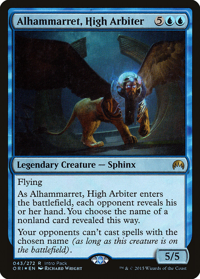 Alhammarret, High Arbiter [Magic Origins Promos] | Nerdhalla Games