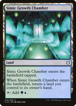 Simic Growth Chamber [Commander 2019] | Nerdhalla Games