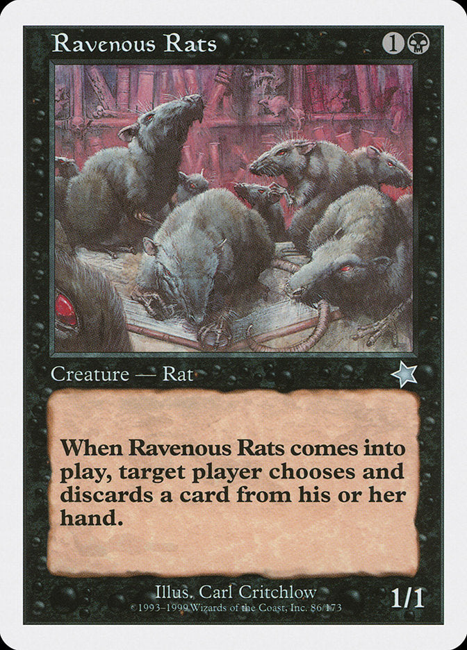 Ravenous Rats [Starter 1999] | Nerdhalla Games