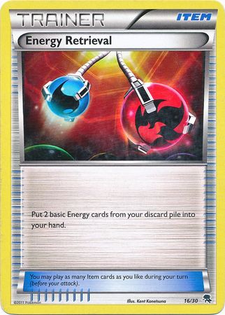 Energy Retrieval (16/30) [Black & White: Trainer Kit - Zoroark] | Nerdhalla Games