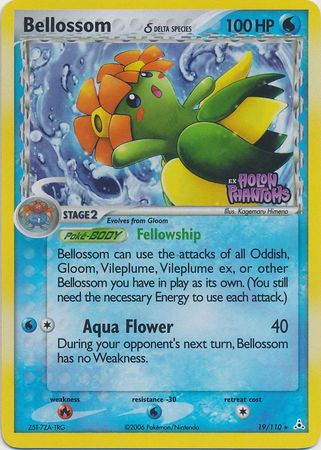 Bellossom (19/110) (Delta Species) (Stamped) [EX: Holon Phantoms] | Nerdhalla Games