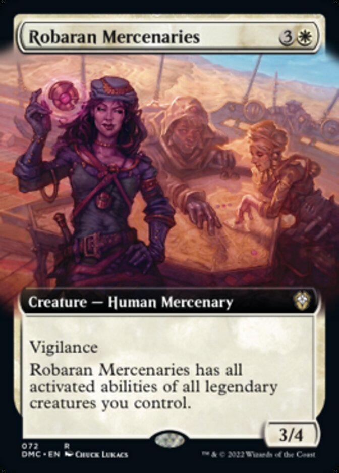 Robaran Mercenaries (Extended Art) [Dominaria United Commander] | Nerdhalla Games