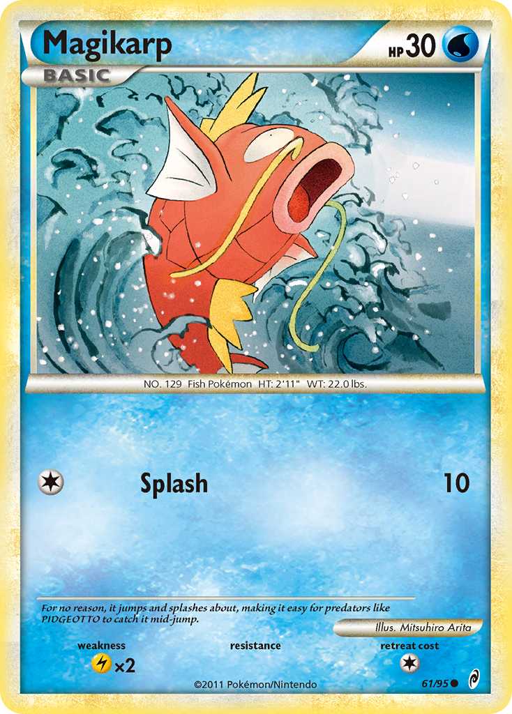 Magikarp (61/95) [HeartGold & SoulSilver: Call of Legends] | Nerdhalla Games