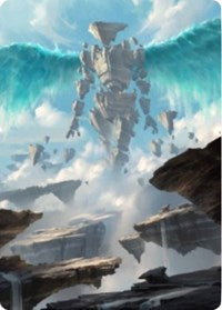 Celestial Colonnade Art Card [Zendikar Rising Art Series] | Nerdhalla Games