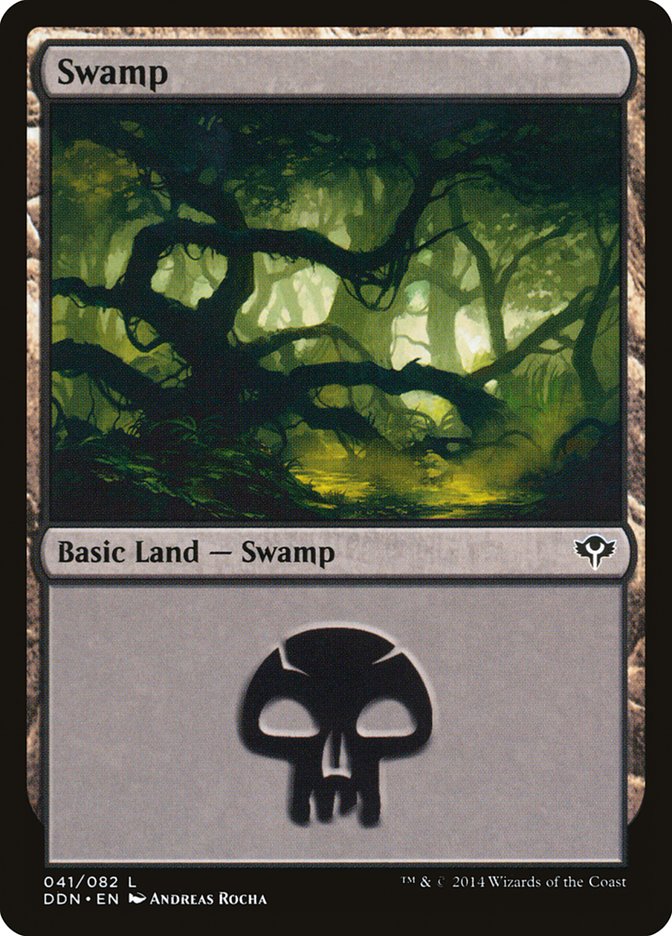 Swamp (41) [Duel Decks: Speed vs. Cunning] | Nerdhalla Games