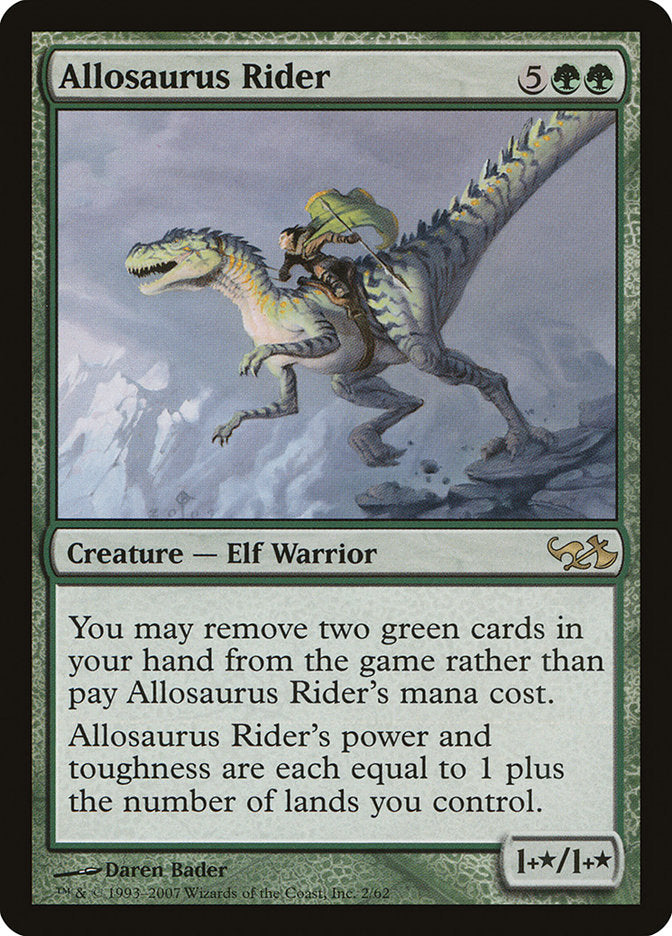 Allosaurus Rider [Duel Decks: Elves vs. Goblins] | Nerdhalla Games