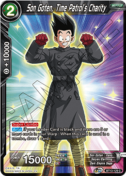 Son Goten, Time Patrol's Charity (Common) [BT13-129] | Nerdhalla Games