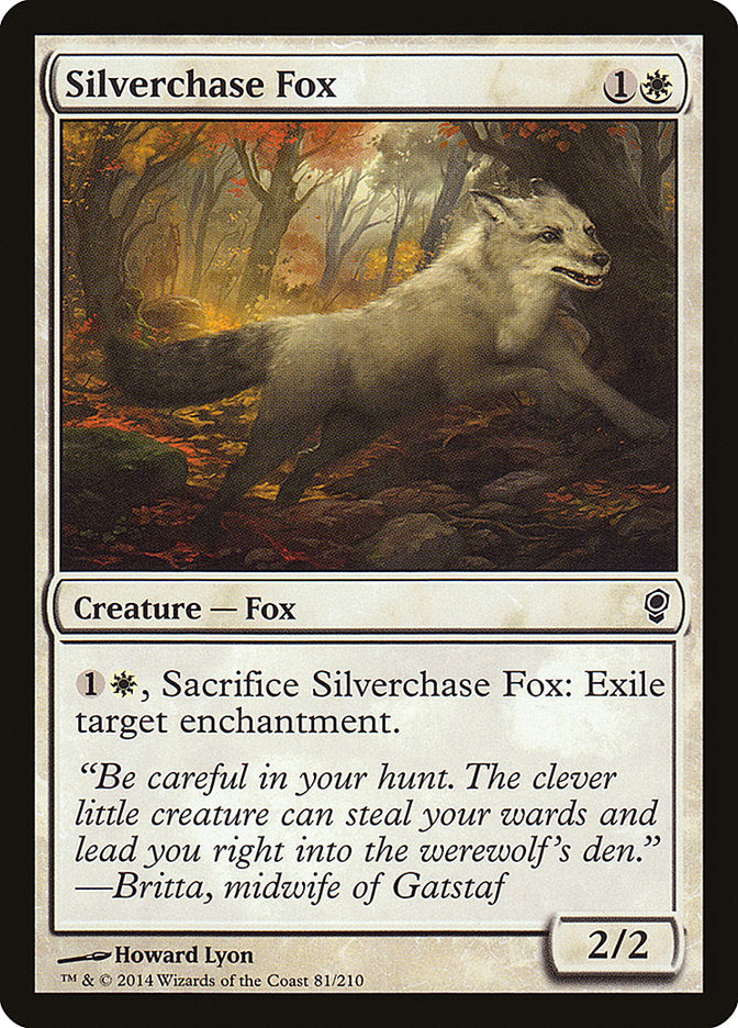 Silverchase Fox [Conspiracy] | Nerdhalla Games