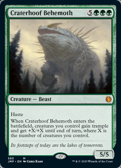 Craterhoof Behemoth [Jumpstart] | Nerdhalla Games