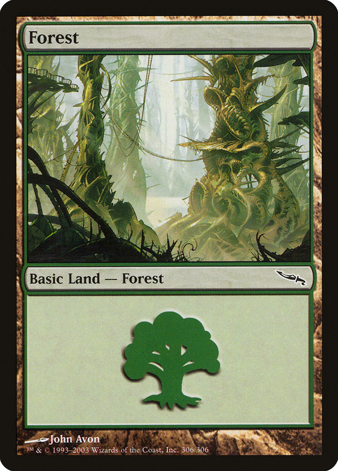 Forest (306) [Mirrodin] | Nerdhalla Games