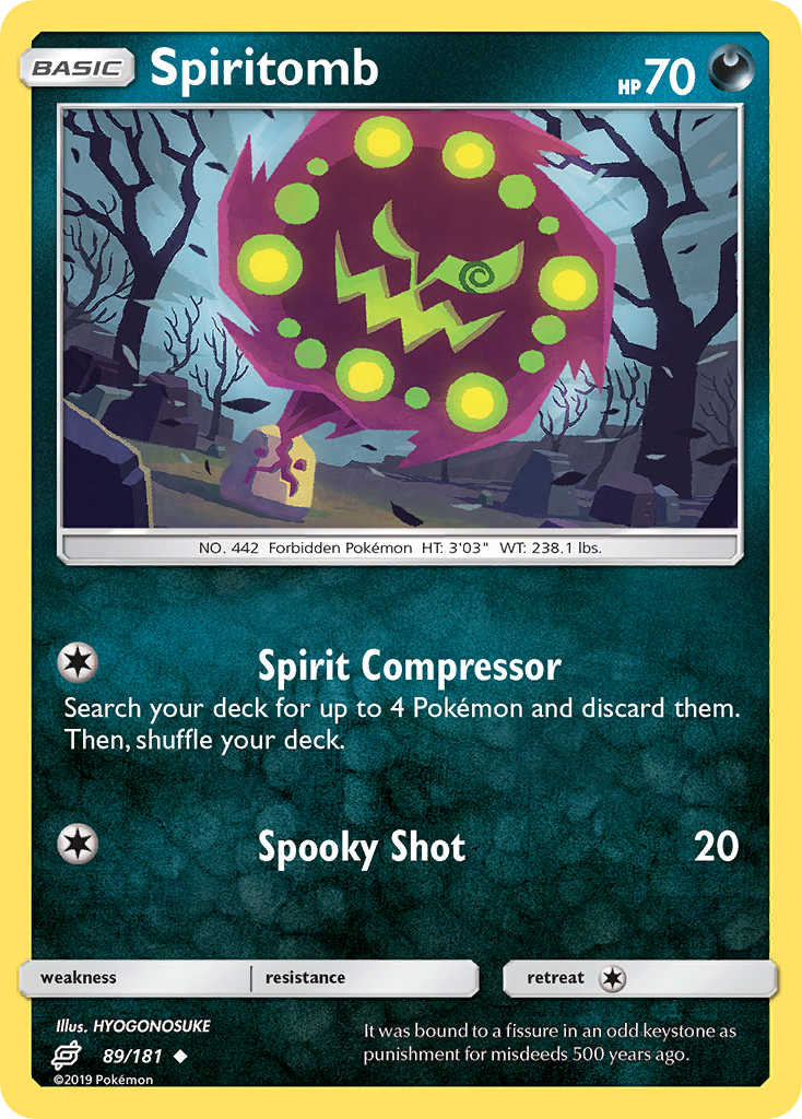 Spiritomb (89/181) [Sun & Moon: Team Up] | Nerdhalla Games