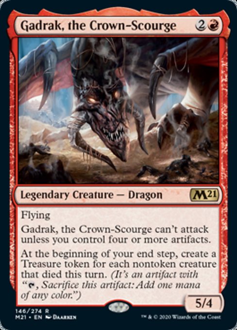 Gadrak, the Crown-Scourge [Core Set 2021] | Nerdhalla Games