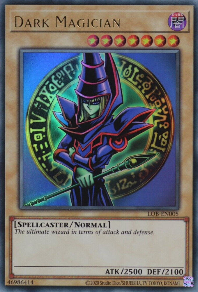 Dark Magician (25th Anniversary) [LOB-EN005] Ultra Rare | Nerdhalla Games