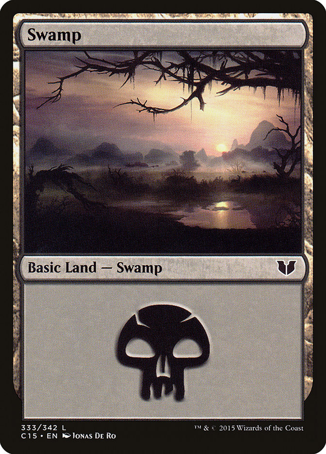 Swamp (333) [Commander 2015] | Nerdhalla Games