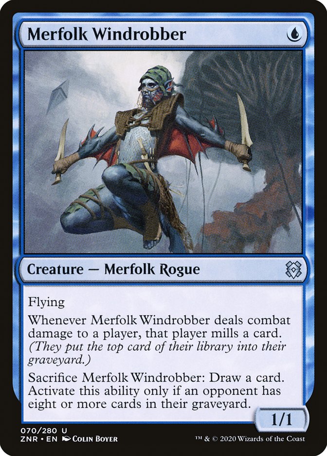 Merfolk Windrobber [Zendikar Rising] | Nerdhalla Games