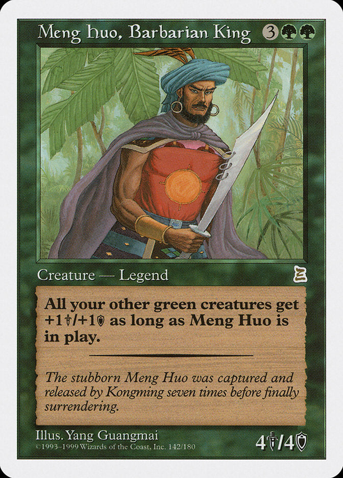 Meng Huo, Barbarian King [Portal Three Kingdoms] | Nerdhalla Games