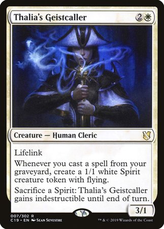 Thalia's Geistcaller [Commander 2019] | Nerdhalla Games