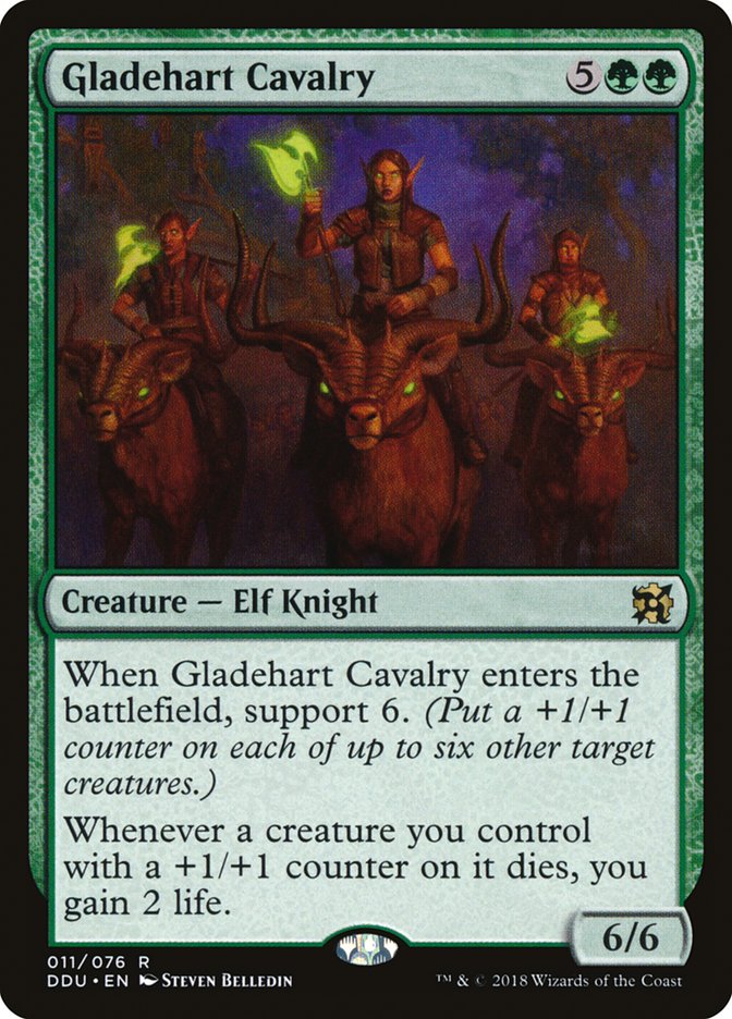 Gladehart Cavalry [Duel Decks: Elves vs. Inventors] | Nerdhalla Games