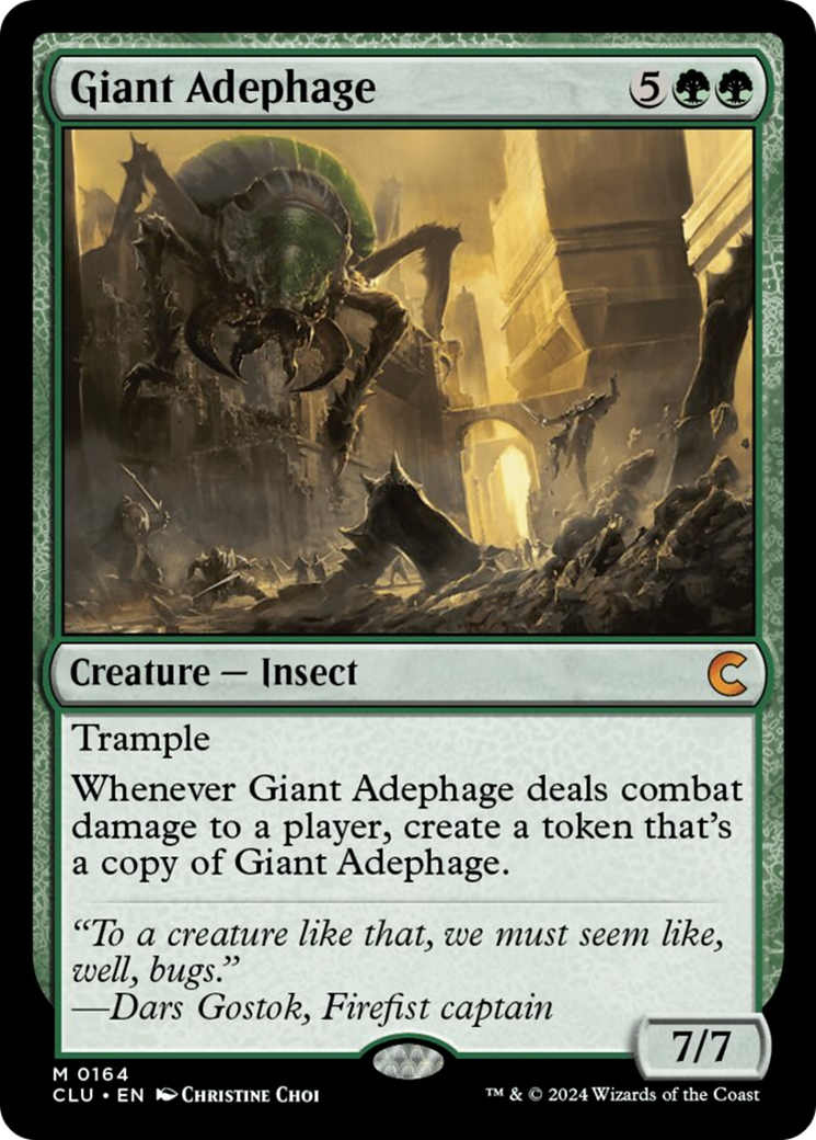 Giant Adephage [Ravnica: Clue Edition] | Nerdhalla Games