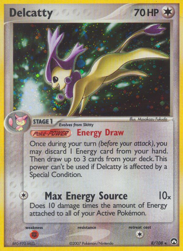 Delcatty (8/108) (Theme Deck Exclusive) [EX: Power Keepers] | Nerdhalla Games