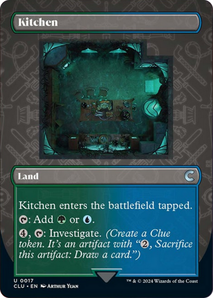 Kitchen (Borderless) [Ravnica: Clue Edition] | Nerdhalla Games