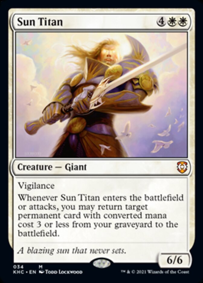 Sun Titan [Kaldheim Commander] | Nerdhalla Games