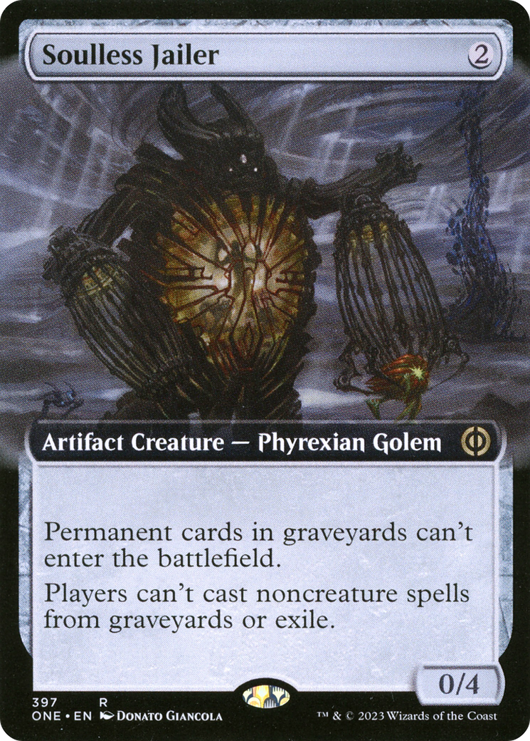 Soulless Jailer (Extended Art) [Phyrexia: All Will Be One] | Nerdhalla Games