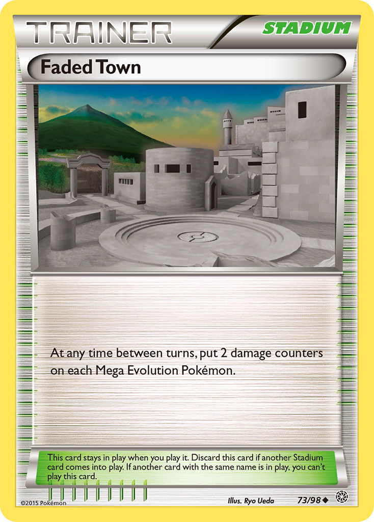 Faded Town (73/98) [XY: Ancient Origins] | Nerdhalla Games